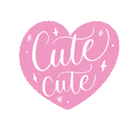 drawwithreen cute heart pink drawwithreen Sticker