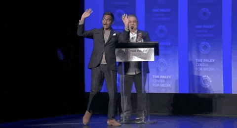 parks and recreation hello GIF by The Paley Center for Media