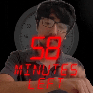 58 minutes left