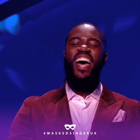 Happy Man GIF by The Masked Singer UK & The Masked Dancer UK