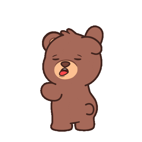 Teddy Bear Dancing Sticker by BEARISH