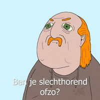 Aanenmatig grappig rolf animatie aan en matig GIF