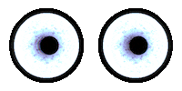 Tripping Out Crazy Eyes Sticker by partyonmarz