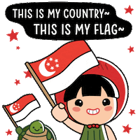 Count On Me Sg Sticker by Ang Ku Kueh Girl and Friends