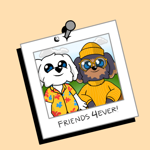 Best Friends Bff GIF by BoDoggos