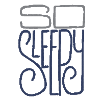 Tired Go To Sleep Sticker