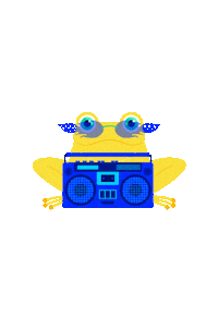 terresduson tds grenouille terres du son terres du son 2024 Sticker