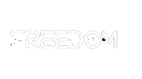 Freedom Sticker by ubroker
