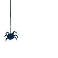Spider Happy Halloween Sticker by ShopMyPorch