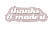 honestlyavaco small business homemade small biz i made it Sticker