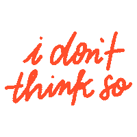 Go Away No Sticker by Blair Roberts