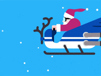 snackstudio animation loop santa motion GIF
