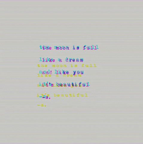zetapoetry moon poetry z poem GIF