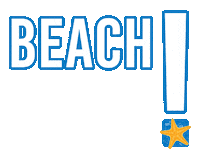 Beach Day Summer Sticker by Panhandle Getaways
