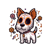 Day Of The Dead Festival Sticker