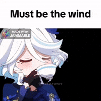 yurixdd_ furina furina must be the wind GIF
