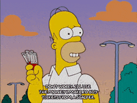 Happy Season 17 GIF by The Simpsons