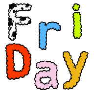 Friday Date Sticker by ffembroidery