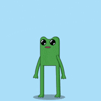 Frog Transformation GIF by fwogs