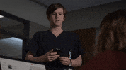 You Cant Freddie Highmore GIF by ABC Network