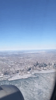 Plane Passenger's Video Shows Chicago is a City of Ice