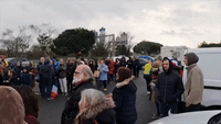 French Convoy Protesting COVID Restrictions Departs La Rochelle