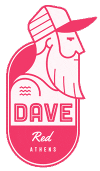 daveredathens hotel athens dave red athens brown hotels Sticker