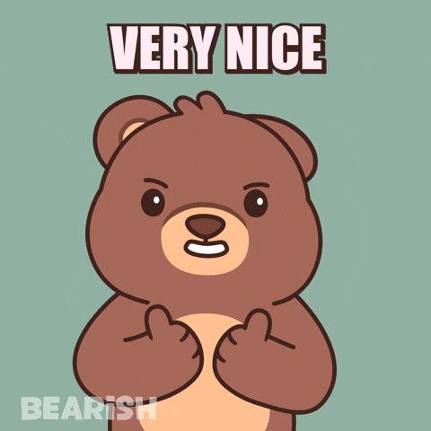 Happy Teddy Bear GIF by BEARISH