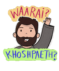 Kashmir Alif Sticker