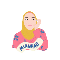 Sorry Girl Sticker