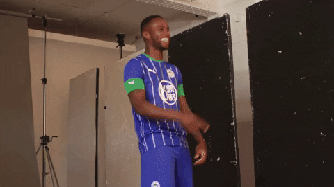 wiganathleticgifs giphygifmaker pointing wigan wigan athletic GIF