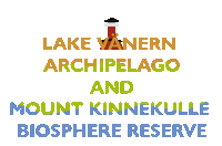 Agenda 2030 Mariestad Sticker by Lake Vänern Archipelago and Mount Kinnekulle UNESCO Biosphere Reserve