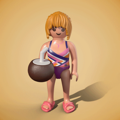 playmobil giphyupload hot cool summer GIF