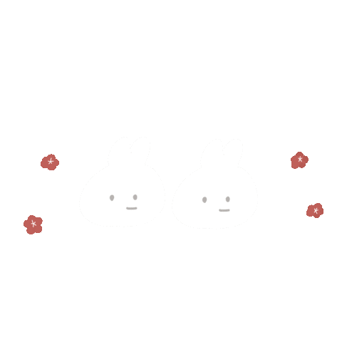 Happy うさぎ Sticker