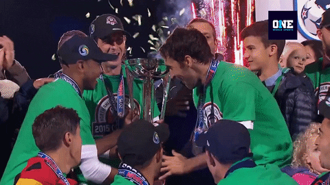 soccer bowl champions GIF by New York Cosmos