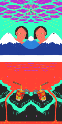 art collage GIF by Q-ri