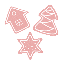 Baking Merry Christmas Sticker
