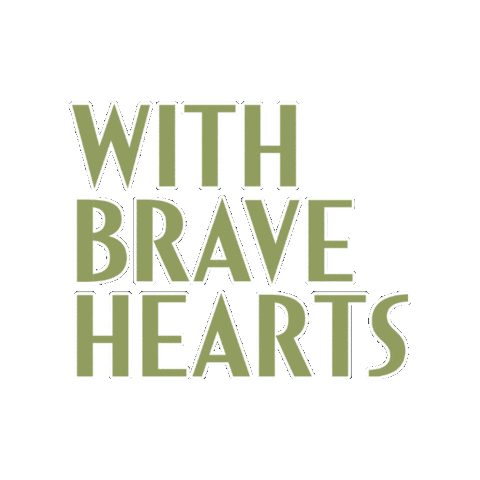Brave Heart Sticker by Kappa Delta