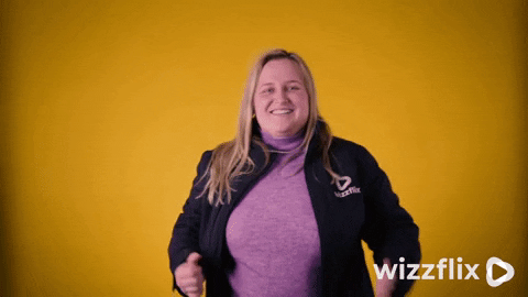 Wizzflix_ giphyupload dance dancing yellow GIF