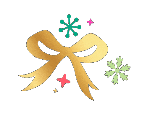 Christmas Sparkle Sticker by drinkwildwonder