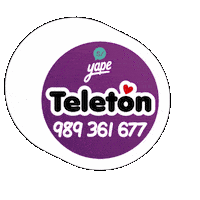 Yape Sticker by Teletón Perú