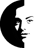 Logo Face Sticker by Werbeagentur Hueper