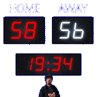56 Away Sticker