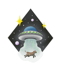 Space Star Sticker