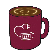 bernsteinpwm coffee mug bean ab Sticker