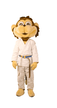 Judobund judo maskottchen yoko affe Sticker