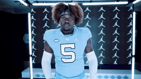 North Carolina Football GIF by UNC Tar Heels