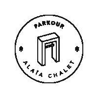 Parkour Sticker by Alaia Creative