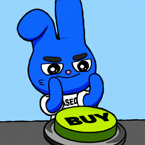 Basedbunny giphyupload bunny buy now buy GIF