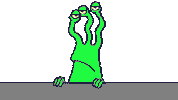 alien outer space STICKER